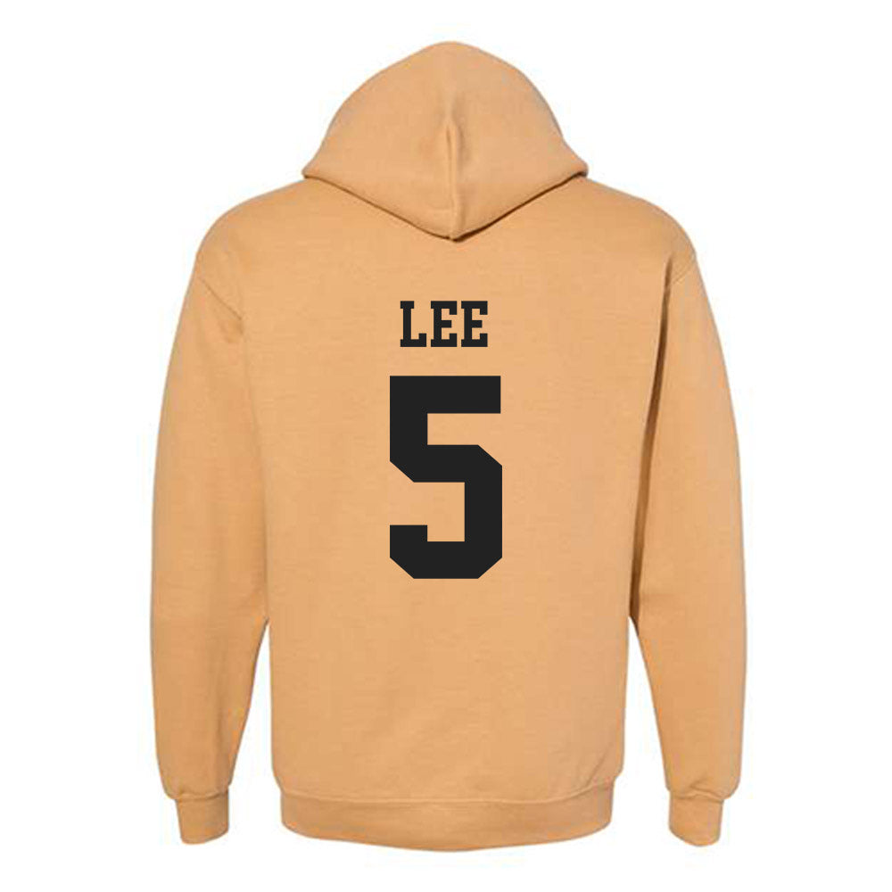 PFW - NCAA Women's Basketball : Lauren Lee - Classic Fashion Shersey Hooded Sweatshirt-1
