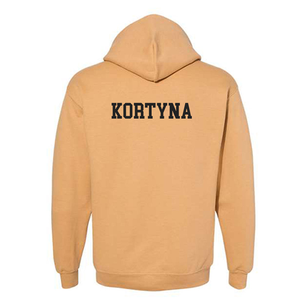 PFW - NCAA Cheerleading : Victoria Kortyna - Classic Fashion Shersey Hooded Sweatshirt-1