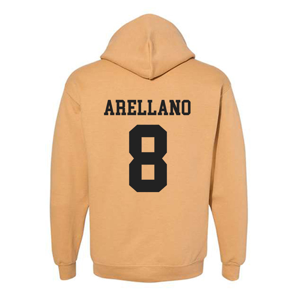 PFW - NCAA Men's Soccer : Abraham Arellano - Classic Fashion Shersey Hooded Sweatshirt