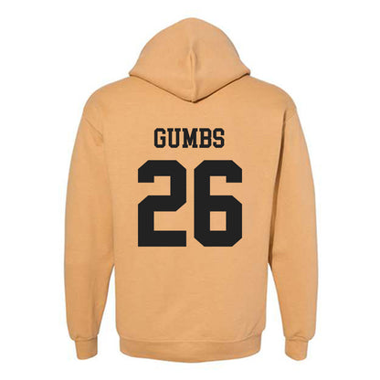 PFW - NCAA Men's Soccer : Tegan Gumbs - Classic Fashion Shersey Hooded Sweatshirt-1