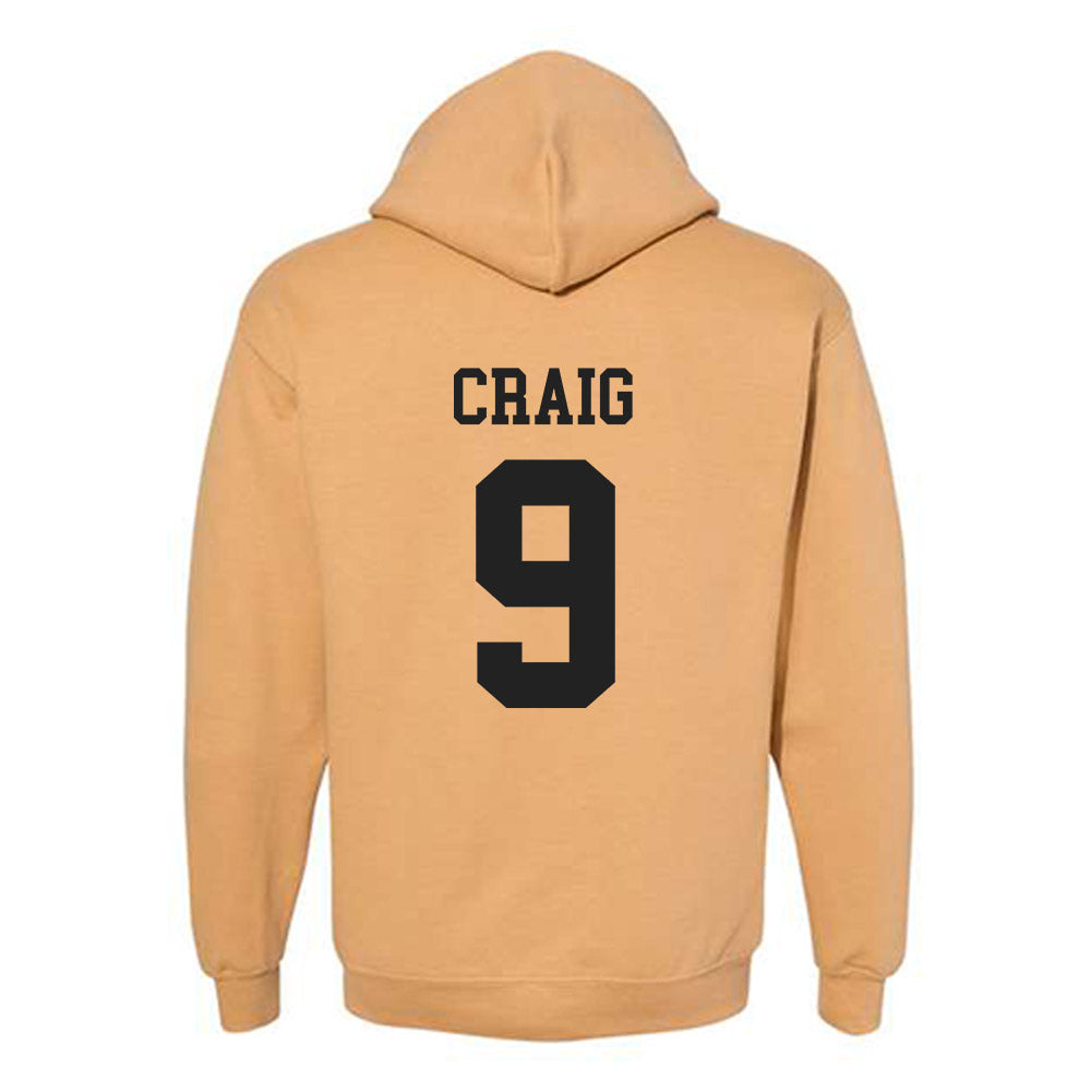 PFW - NCAA Men's Basketball : Deandre Craig - Classic Fashion Shersey Hooded Sweatshirt-1