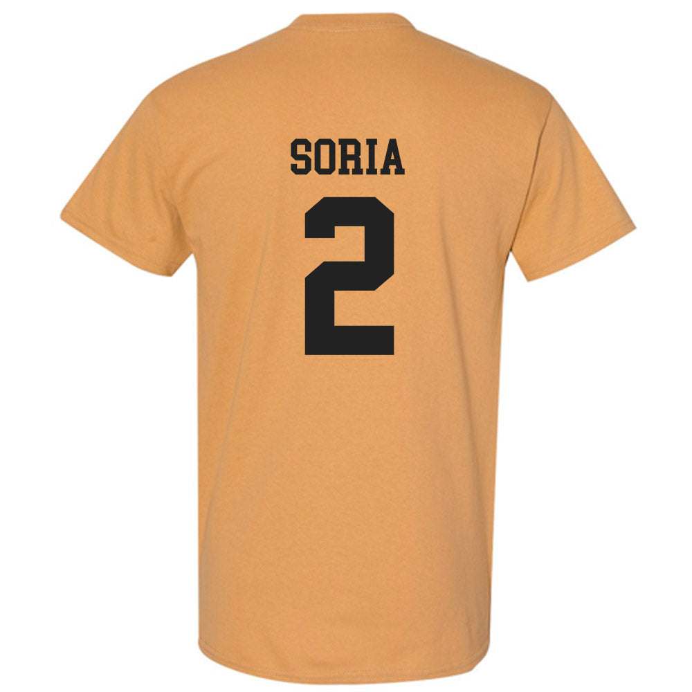 PFW - NCAA Men's Soccer : Marcos Soria - Classic Fashion Shersey T-Shirt-1