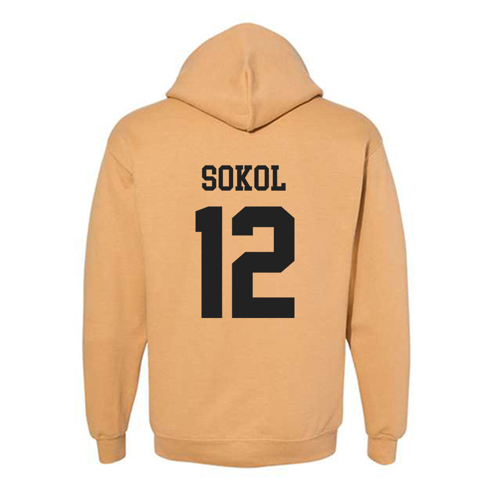 PFW - NCAA Women's Soccer : Sabrina Sokol - Classic Fashion Shersey Hooded Sweatshirt-1