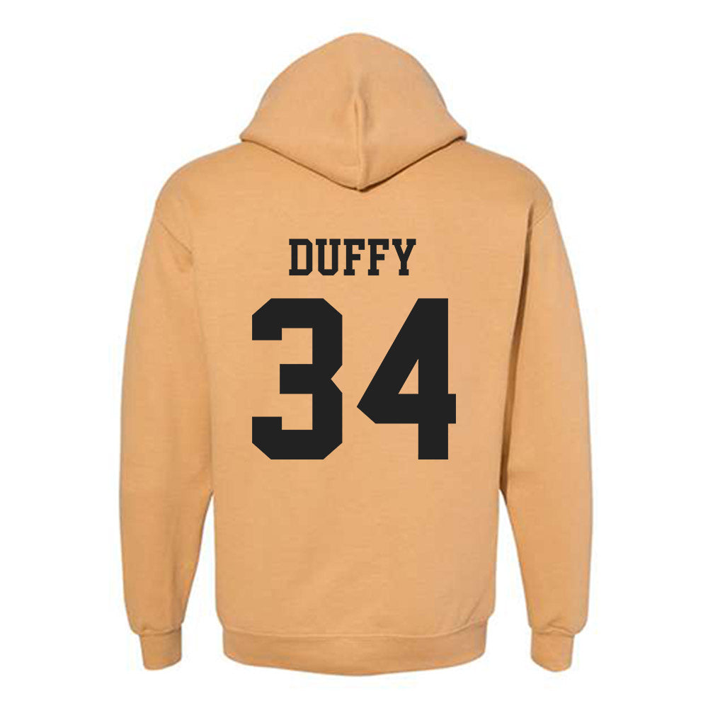 PFW - NCAA Men's Basketball : Darius Duffy - Classic Fashion Shersey Hooded Sweatshirt-1