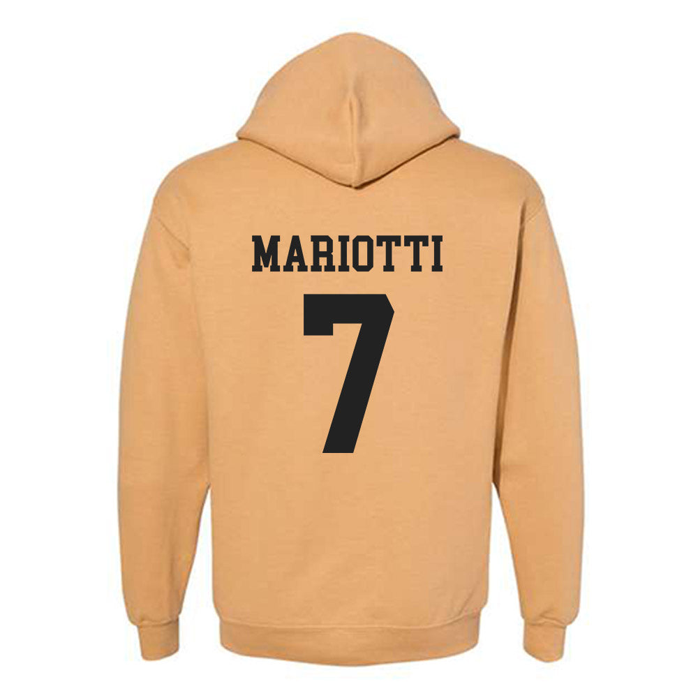 PFW - NCAA Women's Soccer : Chloe Mariotti - Classic Fashion Shersey Hooded Sweatshirt