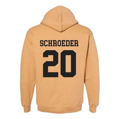 PFW - NCAA Baseball : Augusto Schroeder - Classic Fashion Shersey Hooded Sweatshirt-1