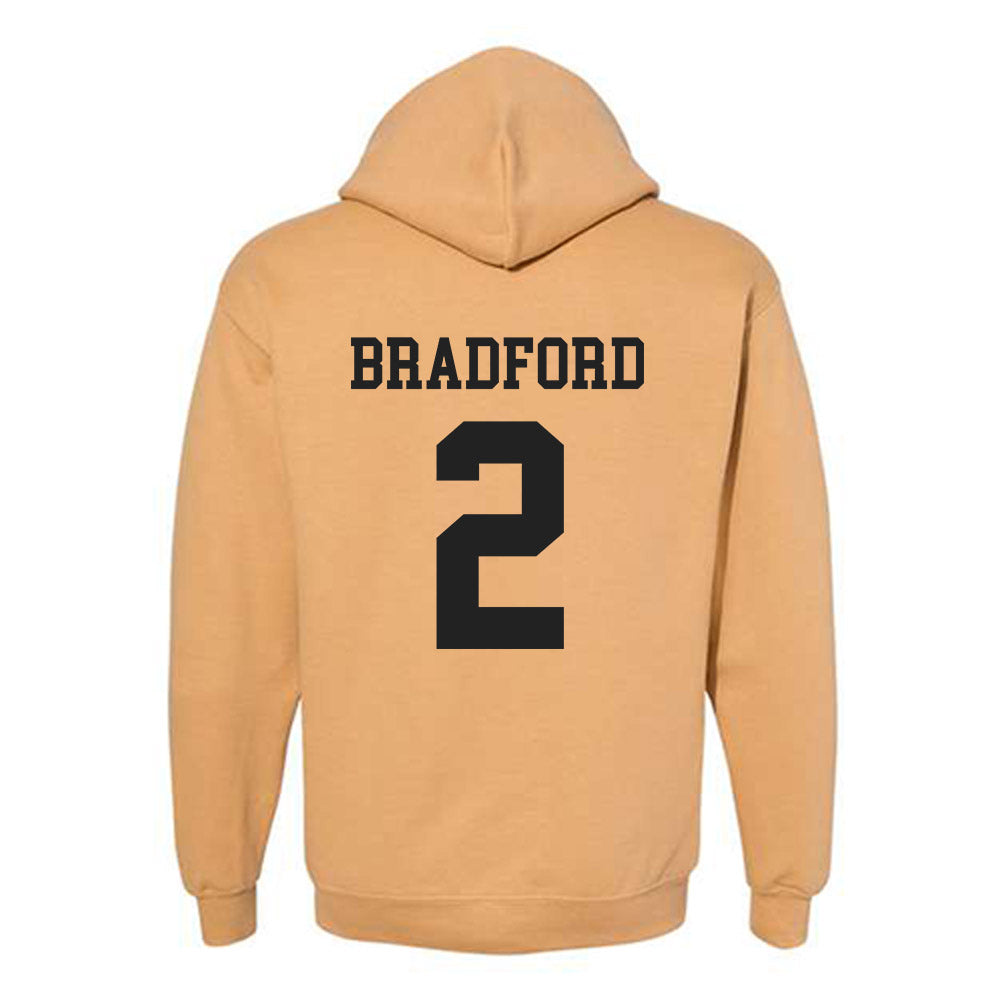 PFW - NCAA Women's Soccer : Keira Bradford - Classic Fashion Shersey Hooded Sweatshirt-1