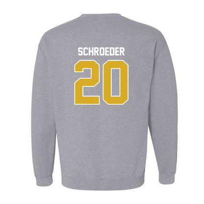 PFW - NCAA Baseball : Augusto Schroeder - Classic Fashion Shersey Crewneck Sweatshirt-1