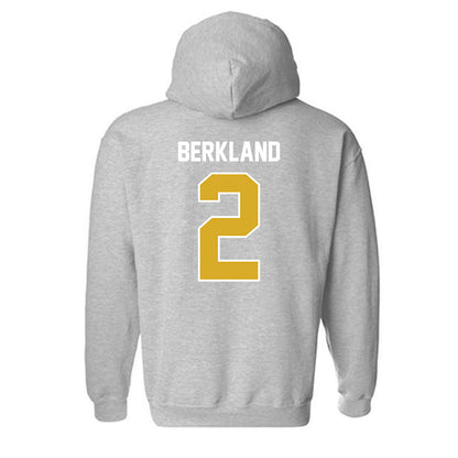 PFW - NCAA Women's Volleyball : Meg Berkland - Classic Fashion Shersey Hooded Sweatshirt-1