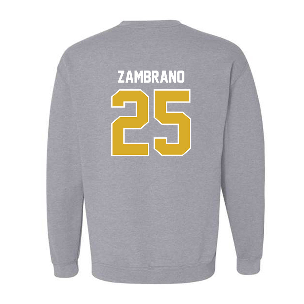 PFW - NCAA Men's Soccer : Julian Zambrano - Classic Fashion Shersey Crewneck Sweatshirt-1