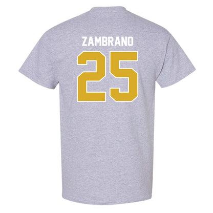 PFW - NCAA Men's Soccer : Julian Zambrano - Classic Fashion Shersey T-Shirt-1
