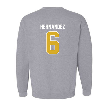 PFW - NCAA Men's Soccer : Jonathan Hernandez - Classic Fashion Shersey Crewneck Sweatshirt-1
