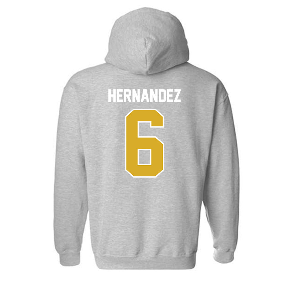 PFW - NCAA Men's Soccer : Jonathan Hernandez - Classic Fashion Shersey Hooded Sweatshirt-1
