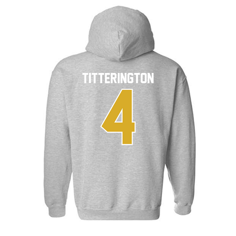 PFW - NCAA Men's Soccer : Max Titterington - Classic Fashion Shersey Hooded Sweatshirt-1