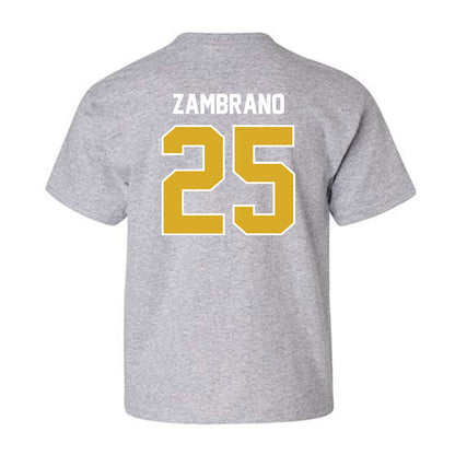 PFW - NCAA Men's Soccer : Julian Zambrano - Classic Fashion Shersey Youth T-Shirt-1