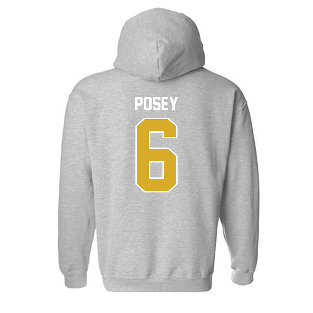 PFW - NCAA Women's Soccer : Kyra Posey - Classic Fashion Shersey Hooded Sweatshirt-1