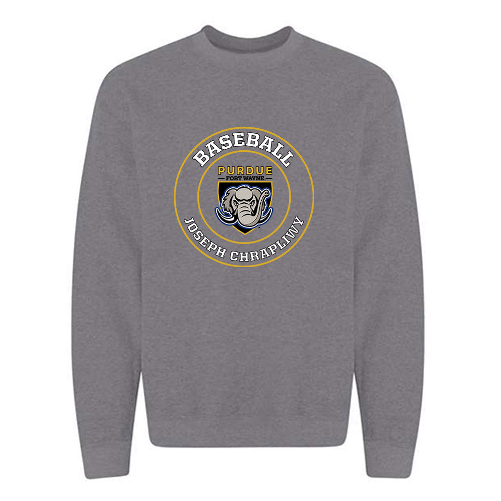 PFW - NCAA Baseball : Joseph Chrapliwy - Classic Fashion Shersey Crewneck Sweatshirt