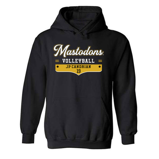 PFW - NCAA Men's Volleyball : JP Candrian - Classic Shersey Hooded Sweatshirt