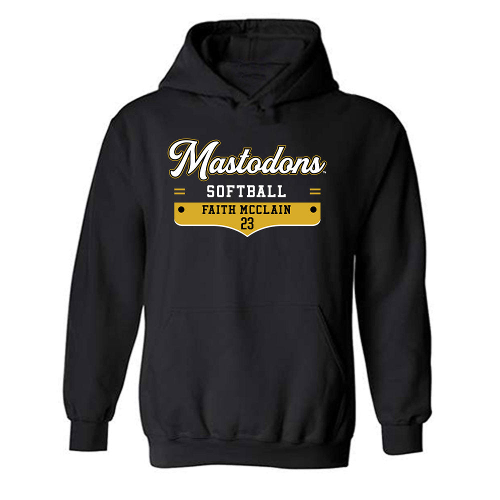 PFW - NCAA Softball : Faith McClain - Classic Shersey Hooded Sweatshirt