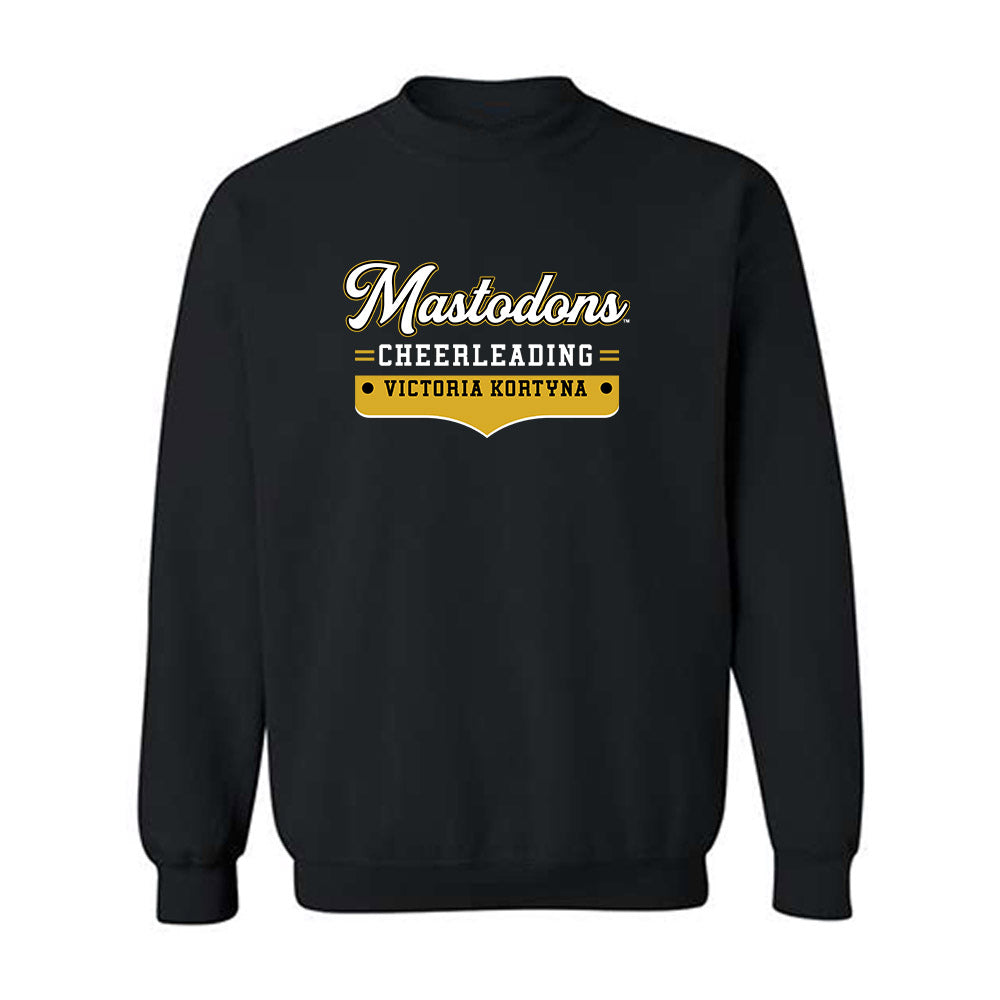 PFW - NCAA Cheerleading : Victoria Kortyna - Classic Shersey Crewneck Sweatshirt-0