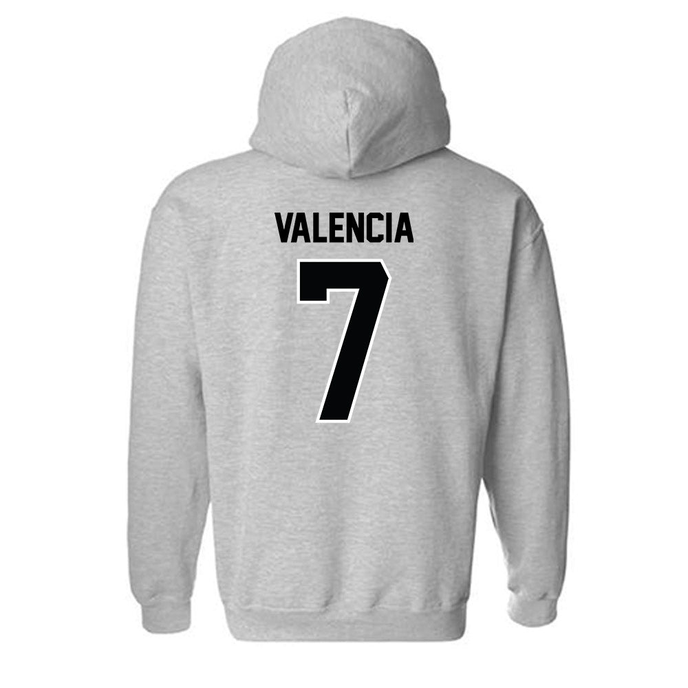 PFW - NCAA Men's Soccer : Marco Valencia - Classic Shersey Hooded Sweatshirt-1