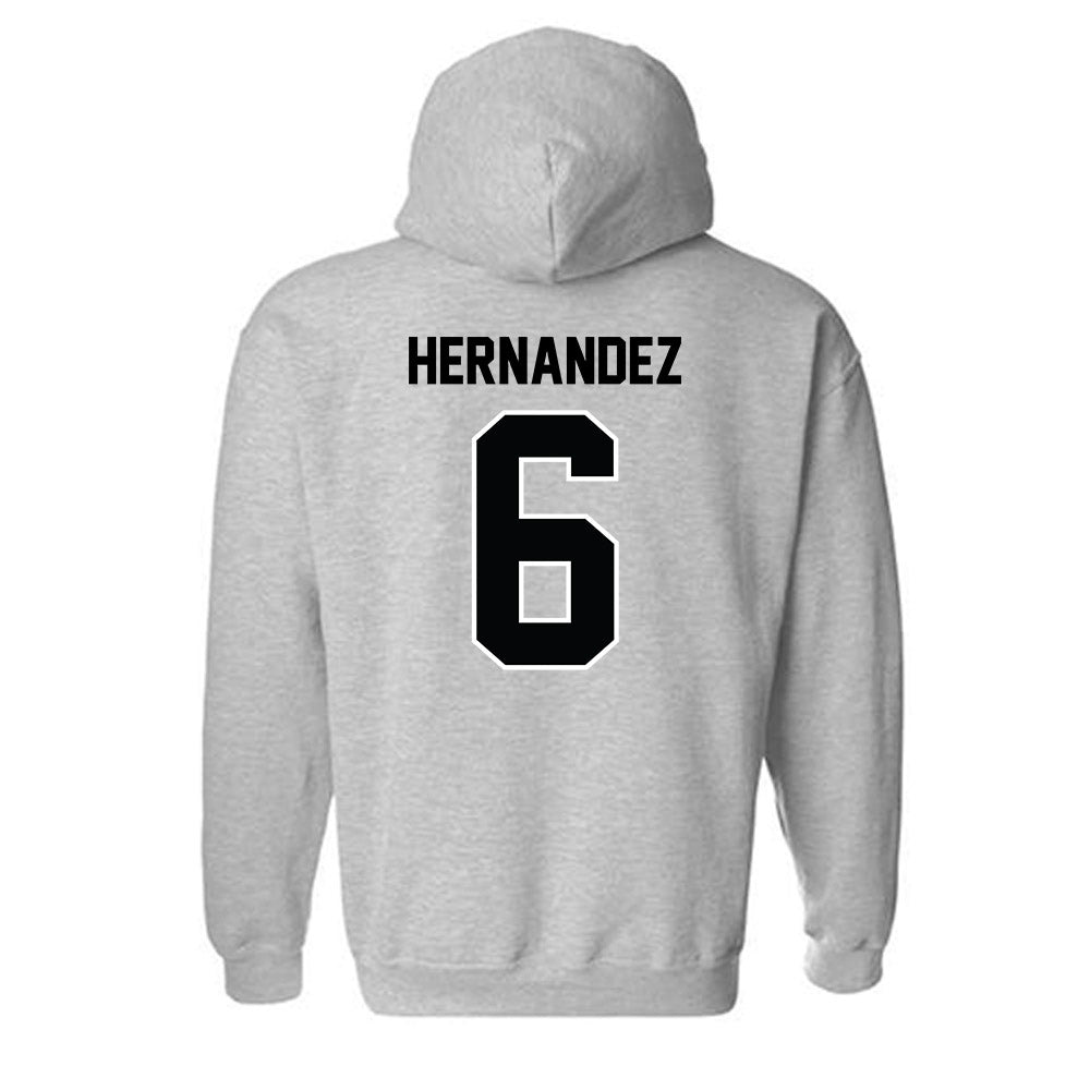 PFW - NCAA Men's Soccer : Jonathan Hernandez - Classic Shersey Hooded Sweatshirt-1