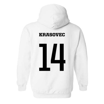 PFW - NCAA Women's Basketball : Lili Krasovec - Classic Shersey Hooded Sweatshirt-1
