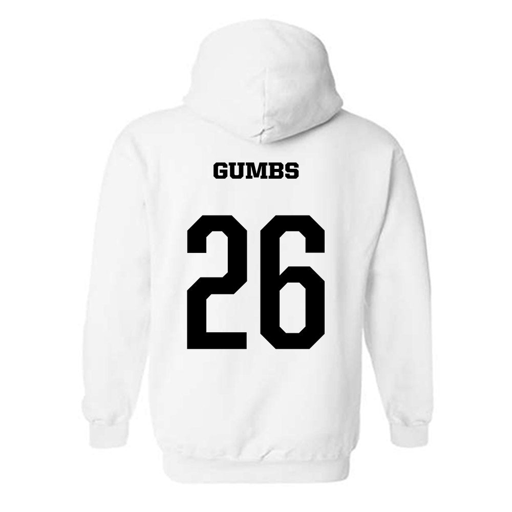 PFW - NCAA Men's Soccer : Tegan Gumbs - Classic Shersey Hooded Sweatshirt-1