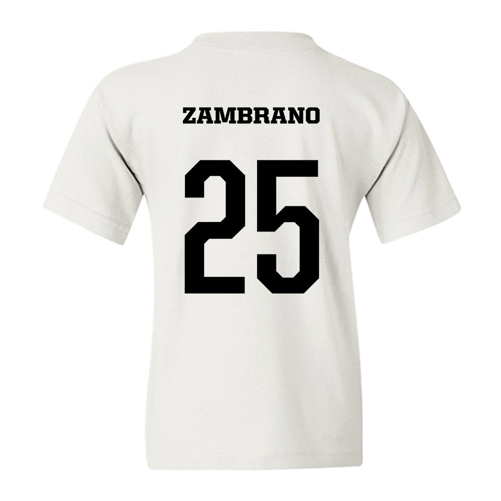 PFW - NCAA Men's Soccer : Julian Zambrano - Classic Shersey Youth T-Shirt-1