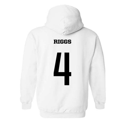 PFW - NCAA Women's Basketball : Ella Riggs - Classic Shersey Hooded Sweatshirt-1