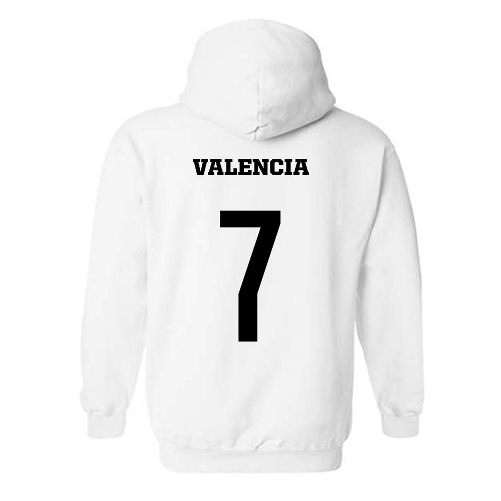 PFW - NCAA Men's Soccer : Marco Valencia - Classic Shersey Hooded Sweatshirt-1