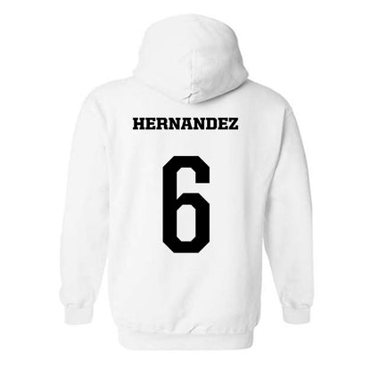PFW - NCAA Men's Soccer : Jonathan Hernandez - Classic Shersey Hooded Sweatshirt-1