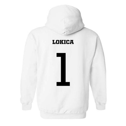 PFW - NCAA Women's Basketball : Nika Lokica - Classic Shersey Hooded Sweatshirt-1