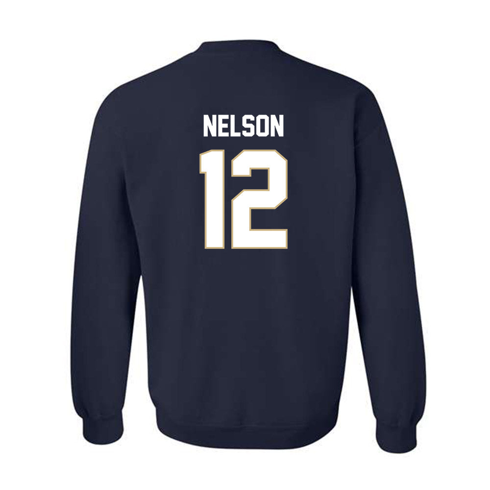 GWU - NCAA Men's Water Polo : Austin Nelson - Classic Fashion Shersey Crewneck Sweatshirt-1