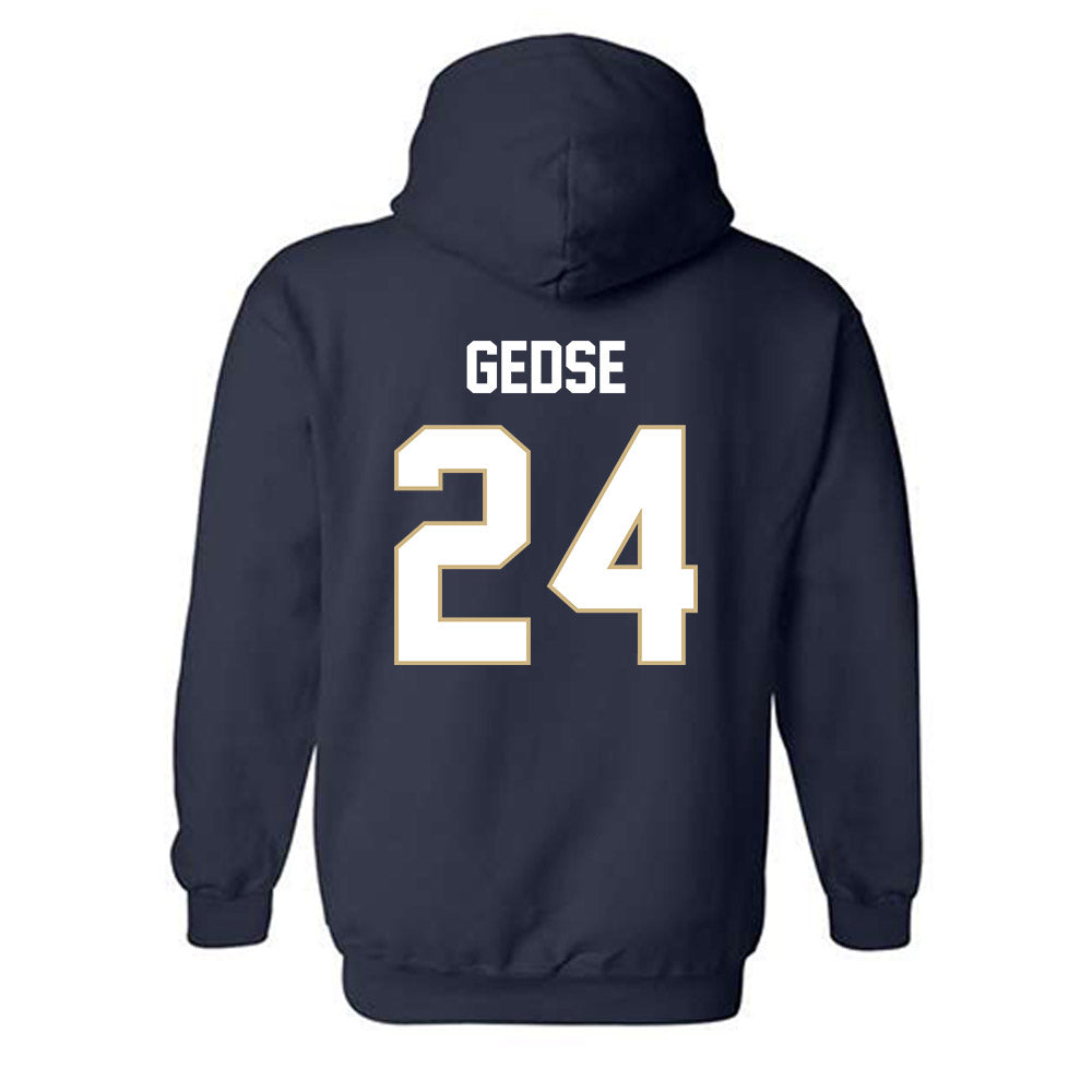 GWU - NCAA Women's Volleyball : Sadee Gedse - Classic Fashion Shersey Hooded Sweatshirt-1