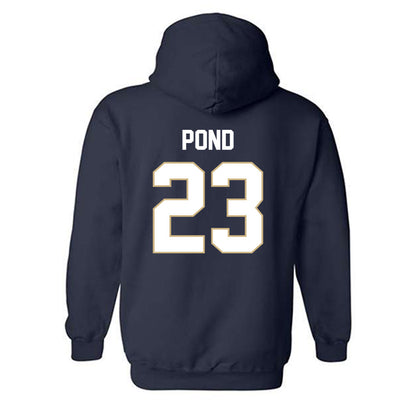 GWU - NCAA Women's Lacrosse : Margaret Pond - Classic Fashion Shersey Hooded Sweatshirt-1