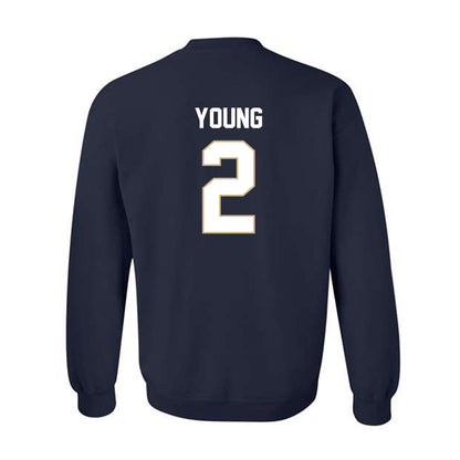 GWU - NCAA Baseball : Brett Young - Classic Fashion Shersey Crewneck Sweatshirt
