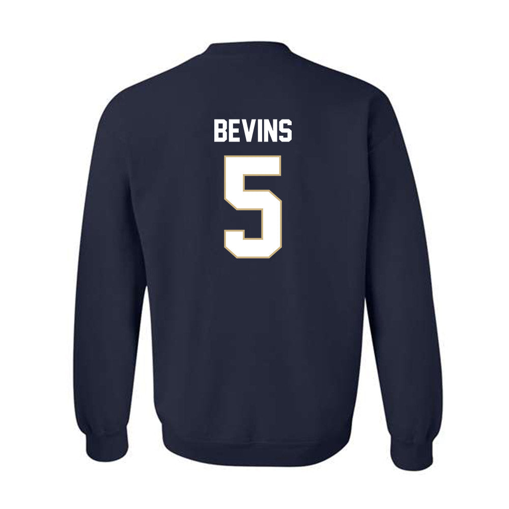 GWU - NCAA Men's Basketball : Ty Bevins - Classic Fashion Shersey Crewneck Sweatshirt-1