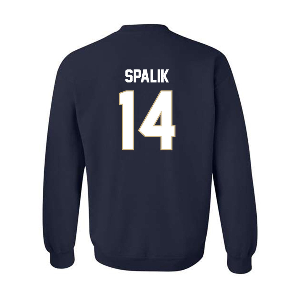 GWU - NCAA Women's Lacrosse : Riley Spalik - Classic Fashion Shersey Crewneck Sweatshirt-1