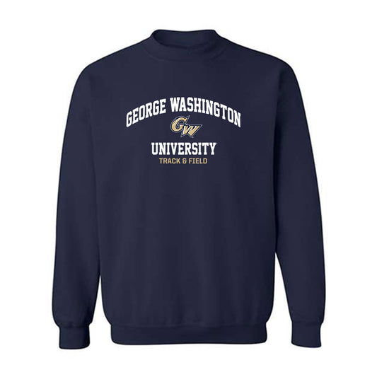 GWU - NCAA Men's Track & Field : Blake Johnson - Classic Fashion Shersey Crewneck Sweatshirt