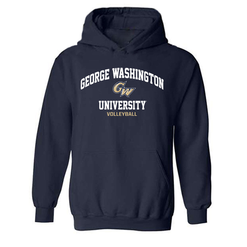 GWU - NCAA Women's Volleyball : Cayla Cogan - Classic Fashion Shersey Hooded Sweatshirt