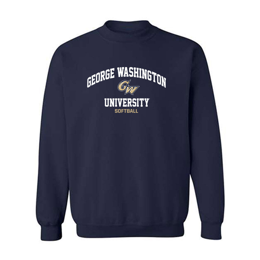 GWU - NCAA Softball : Katie Hendrickson - Classic Fashion Shersey Crewneck Sweatshirt-0