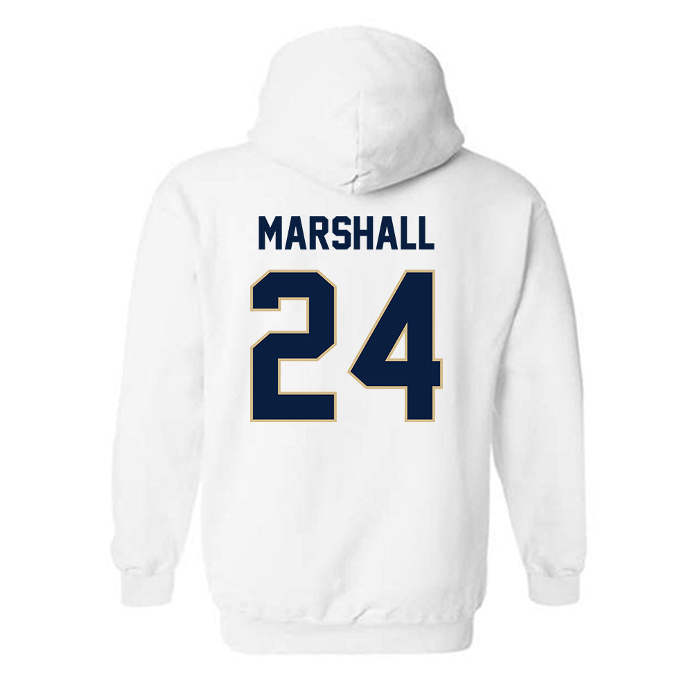 GWU - NCAA Men's Basketball : Tyrone Marshall - Classic Fashion Shersey Hooded Sweatshirt-1