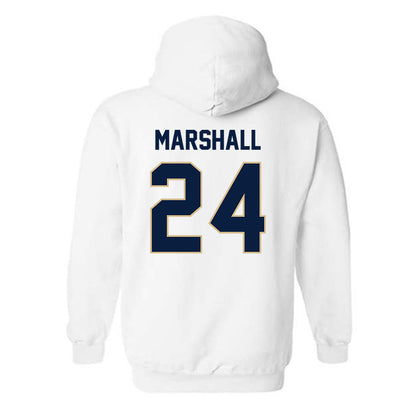 GWU - NCAA Men's Basketball : Tyrone Marshall - Classic Fashion Shersey Hooded Sweatshirt-1