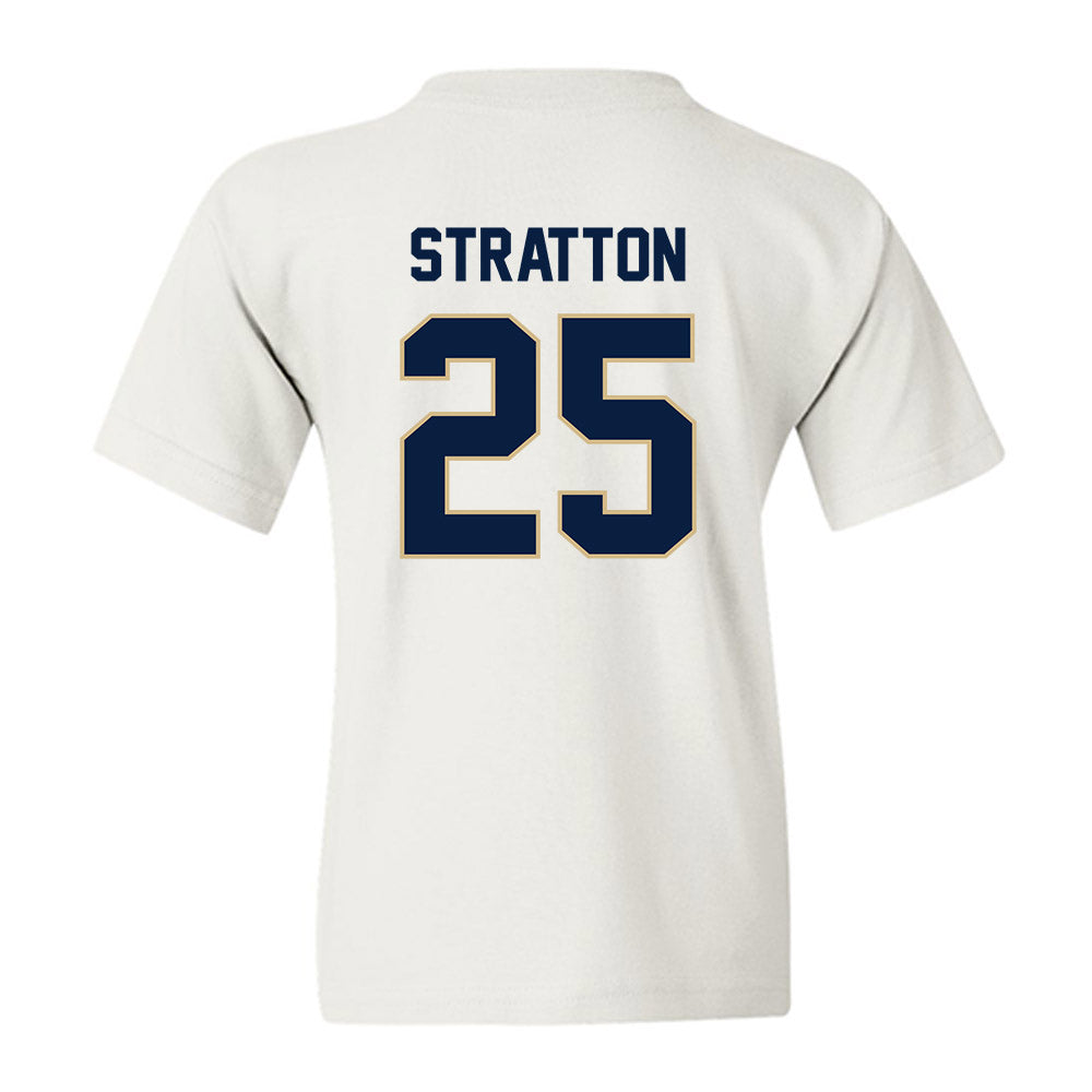 GWU - NCAA Men's Swimming & Diving : Shae Stratton - Classic Fashion Shersey Youth T-Shirt-1