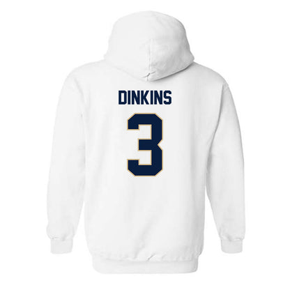 GWU - NCAA Men's Basketball : Tre Dinkins - Classic Fashion Shersey Hooded Sweatshirt-1