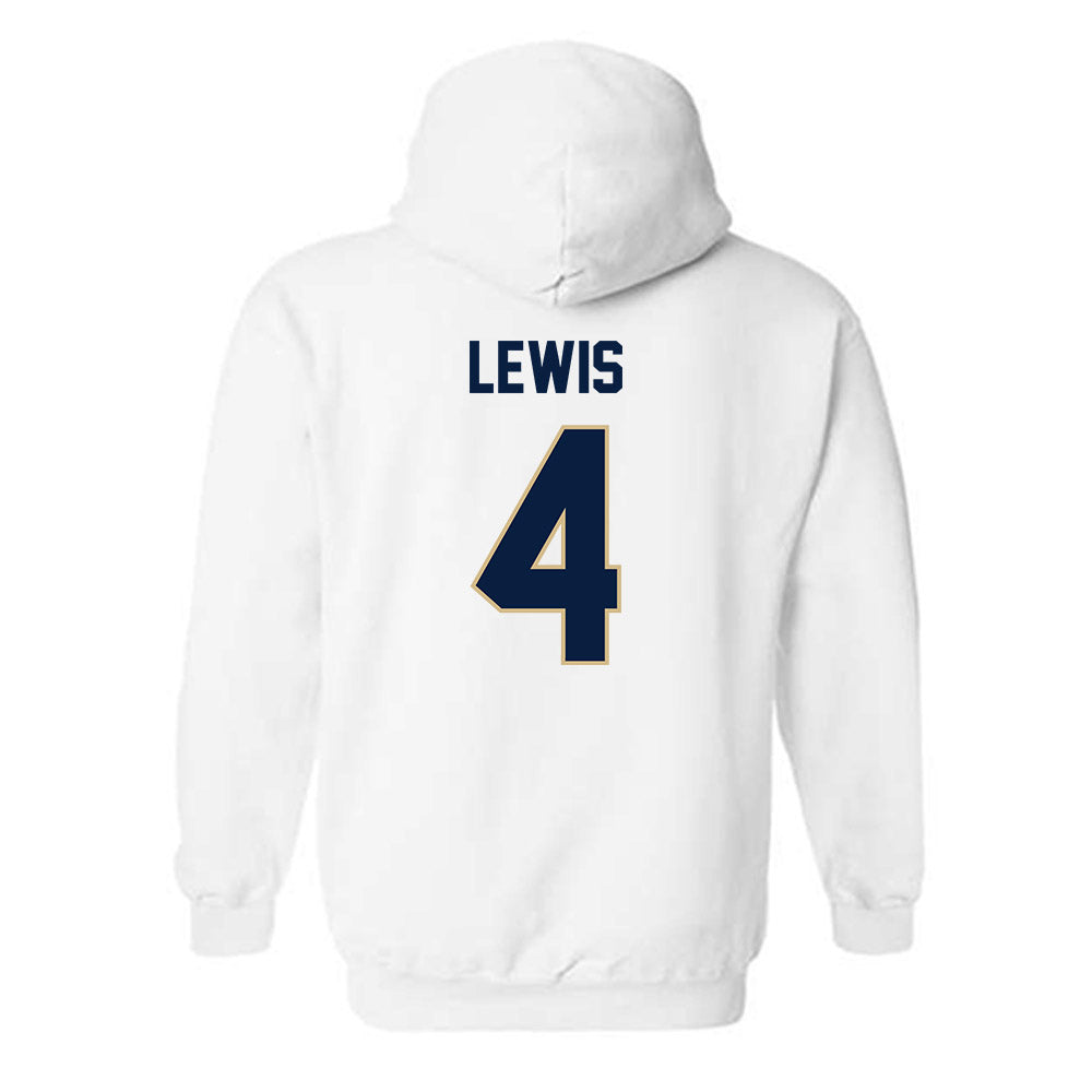 GWU - NCAA Women's Basketball : Sara Lewis - Classic Fashion Shersey Hooded Sweatshirt-1