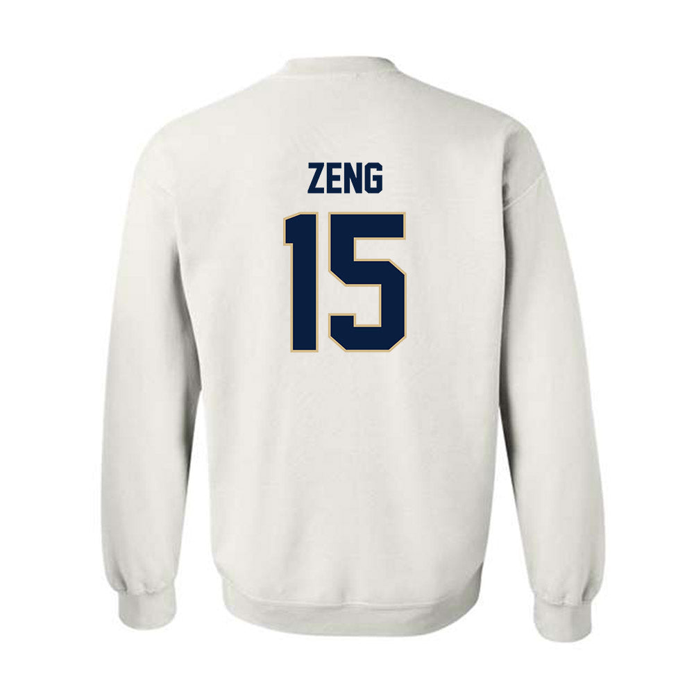 GWU - NCAA Women's Volleyball : Lydia Zeng - Classic Fashion Shersey Crewneck Sweatshirt-1