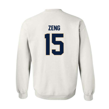 GWU - NCAA Women's Volleyball : Lydia Zeng - Classic Fashion Shersey Crewneck Sweatshirt-1