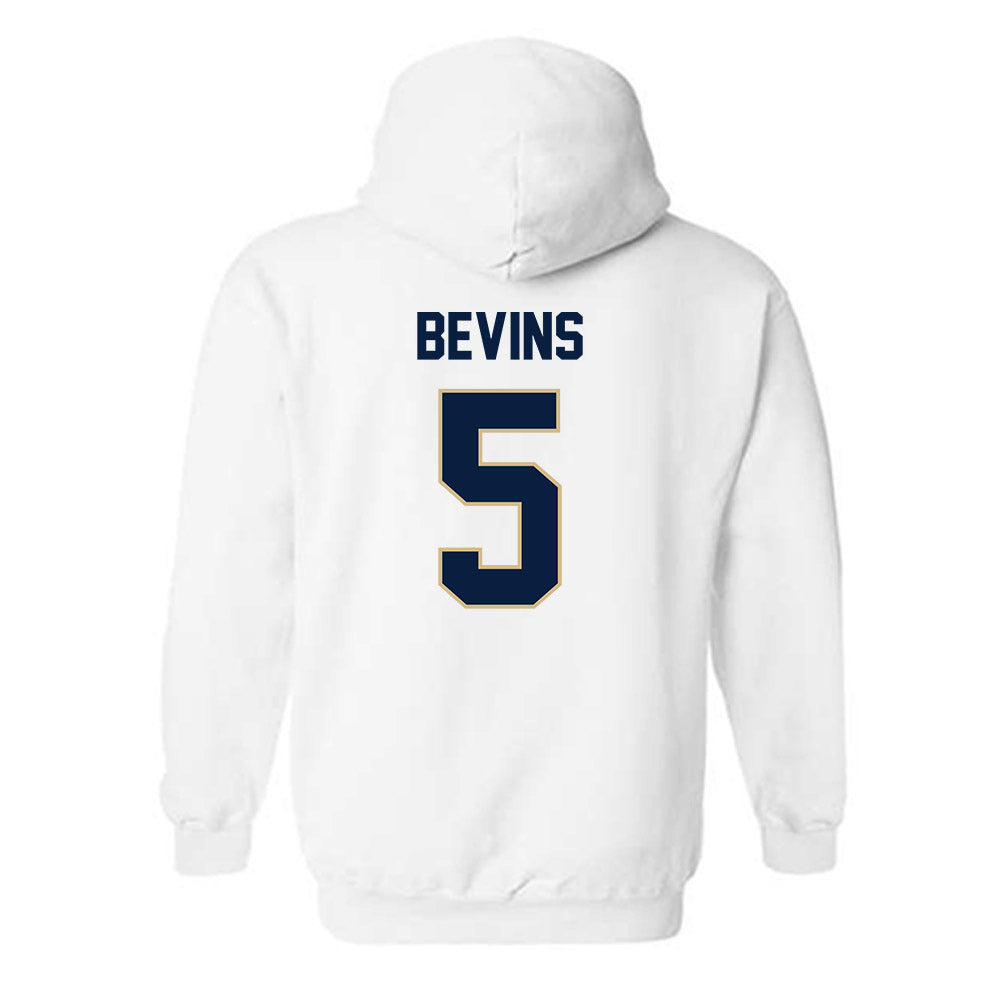GWU - NCAA Men's Basketball : Ty Bevins - Classic Fashion Shersey Hooded Sweatshirt-1